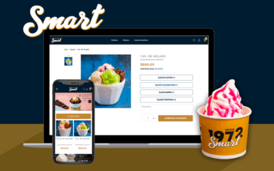 Webexperto potencia la venta online de helado junto a SMART